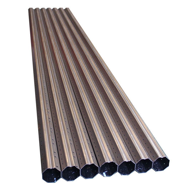 Metal Octagonal Tube Roll Forming Machine Galvanized 60mm 70mm