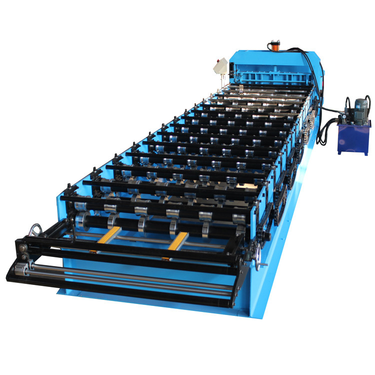 Ppgi Glazed Tile Step Tile Roll Forming Machine Color Steel Roof Making Machine