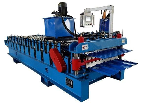 2025 New Trapezoidal and glazed Double Layer Roof sheet roofing tile Roll Forming Machine