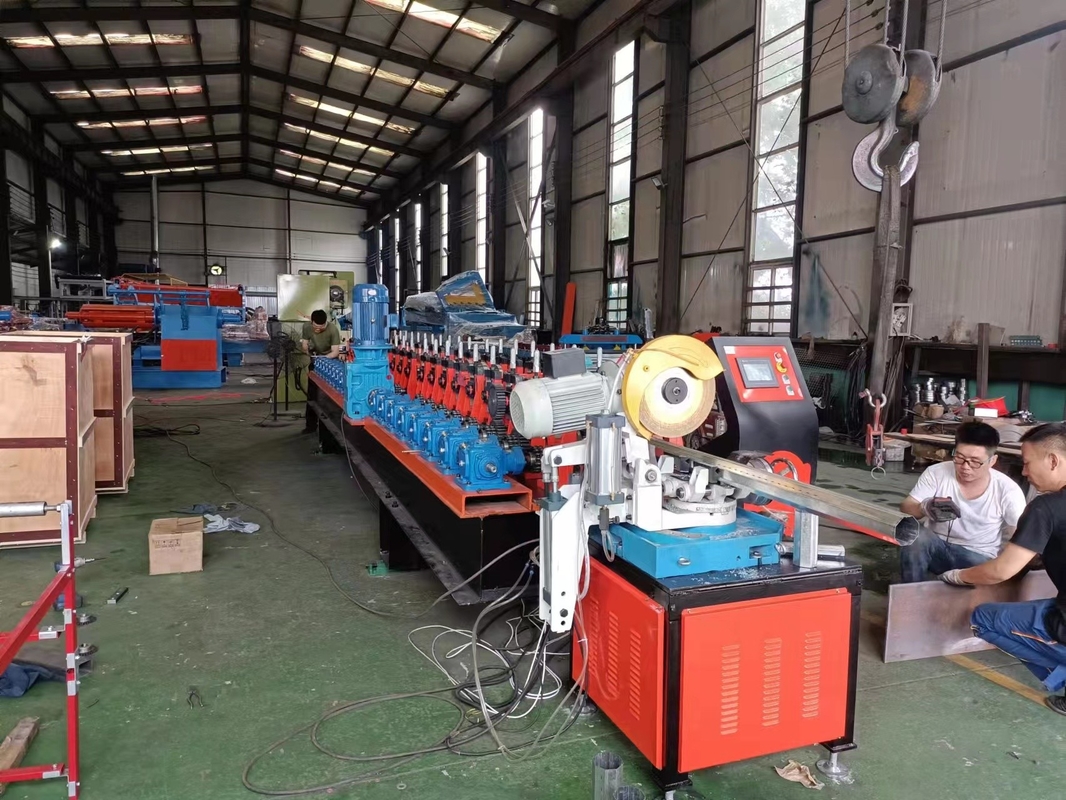 Octagonal Tube Stud And Track Roll Forming Machine Galvanized Steel