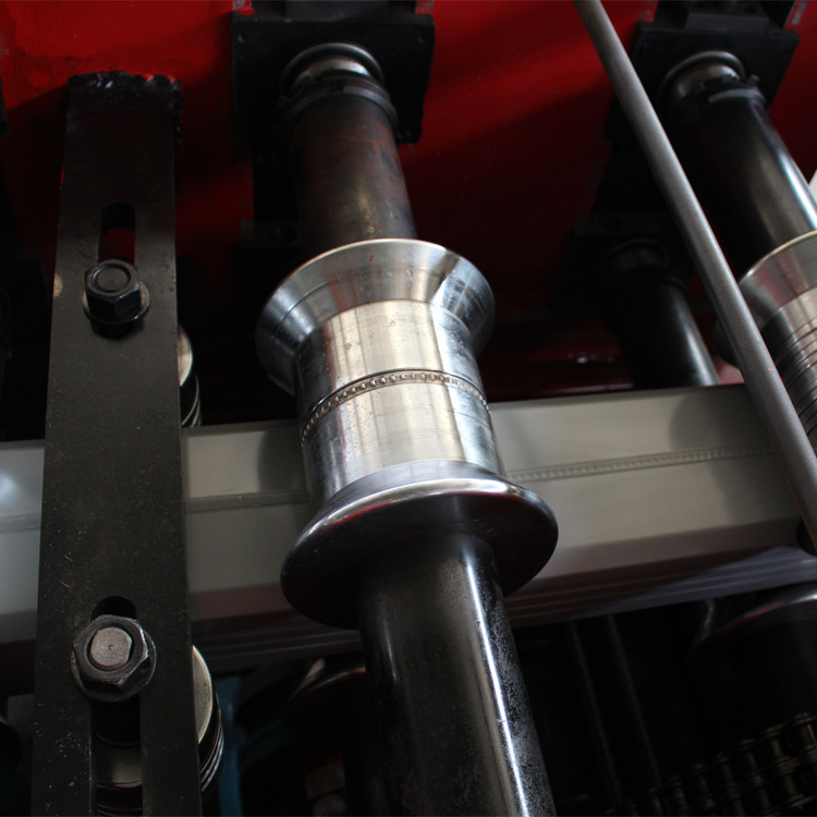 100 MM Color Steel Round Downspout Roll Forming Machine Metal Automatic