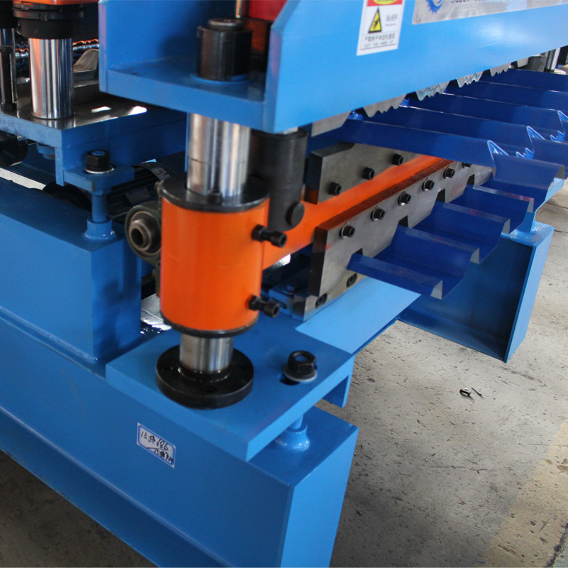 2025 new design Trapezoidal and glazed Double Layer Roof sheet roofing tile Roll Forming Machine