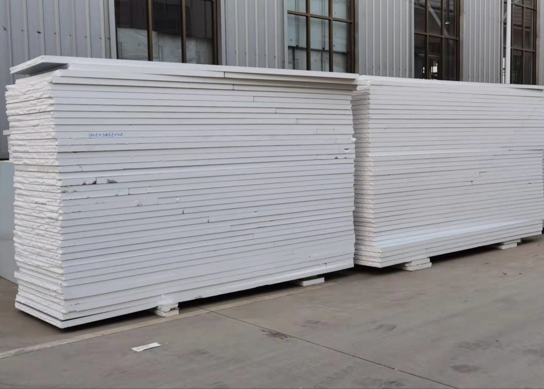 32kw Main Motor Power EPS Sandwich Panel Forming Machine 3-6m/Min Speed