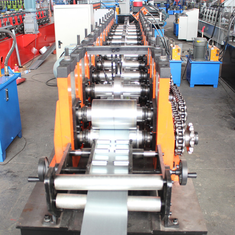 0.8mm Ppgi Cold Roll Forming Machine Metal Frame U Channel Purlin Making