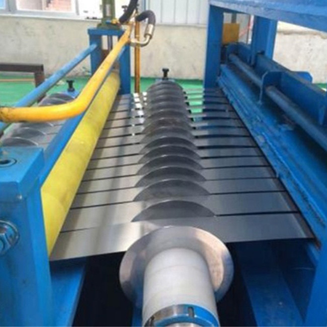 steel coile 40m/min High Speed Slitting Line Machine With Hydraulic Uncoiler And Recoiler