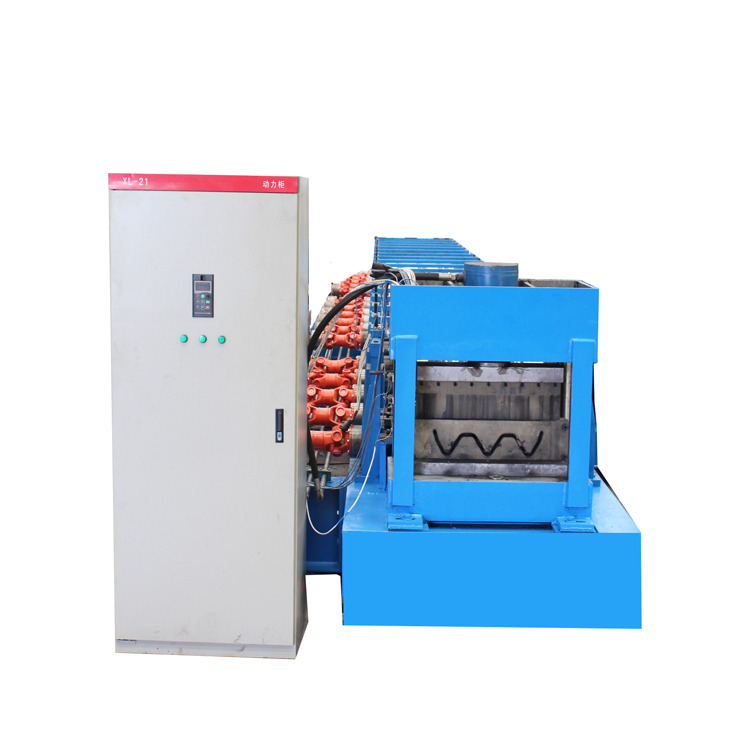 Efficiency PLC Controlled Highway Guardrail Forming Machine with GCr12 Roller 380V 50Hz Power