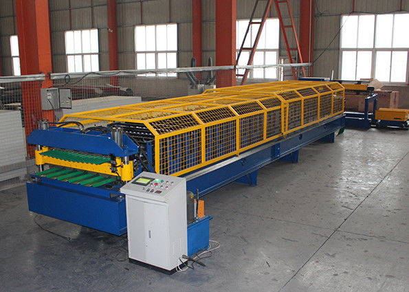 High Accuracy Double Layer Steel Roof Sheet Roll forming Machine IBR Corrugated Glazed
