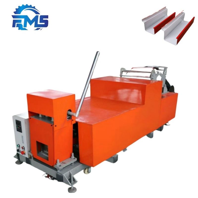 Portable Seamless Water Gutter Roll Forming Machine For Galvanized Steel Sheet