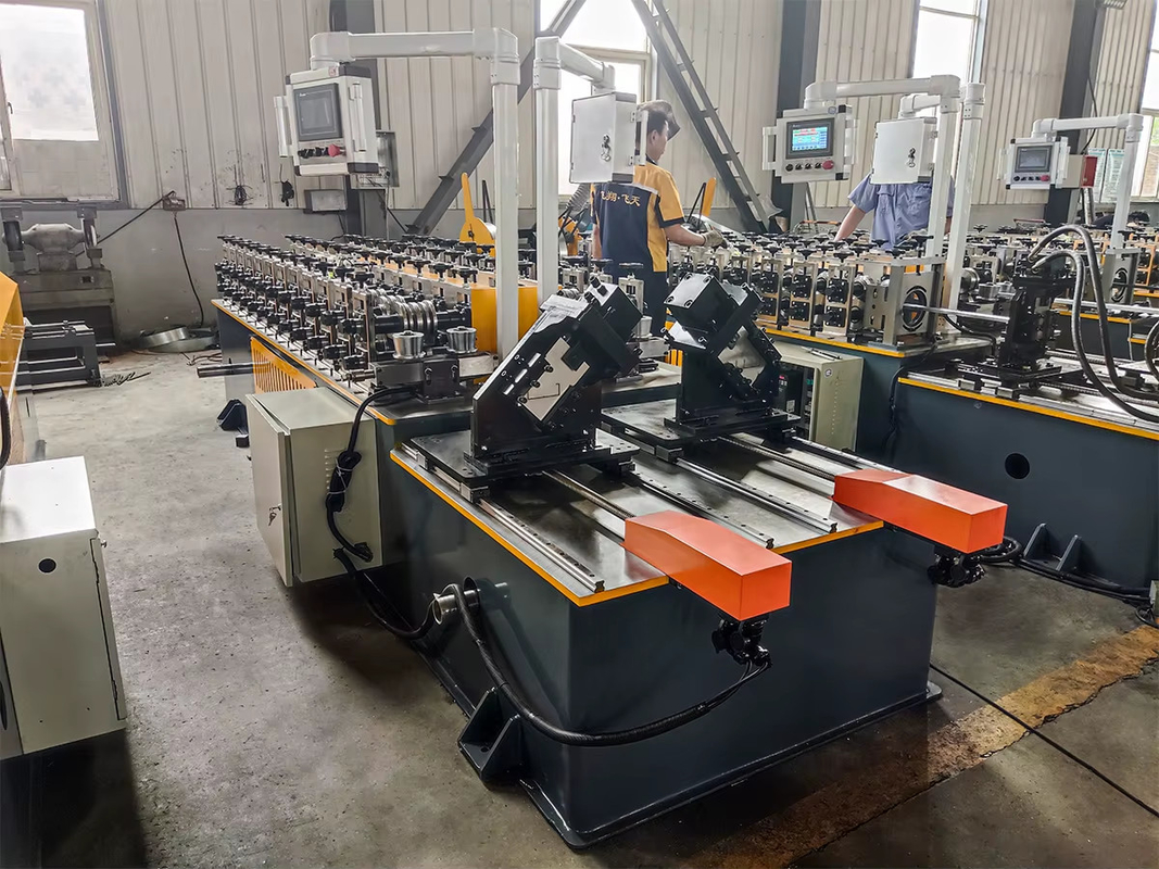 Adjustable Type CU Stud And Truss Light Gage Steel Keel Roll Forming Machine For Building Materials