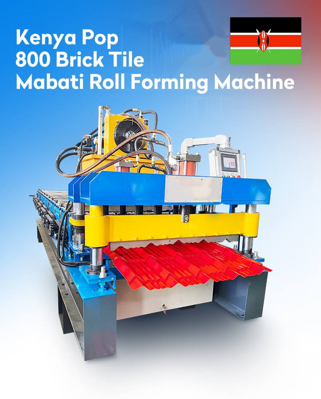 Plc control 0.3-0.6mm  Double Layer Roll Forming Machine 15m/Min For Ppgi Panel Roof