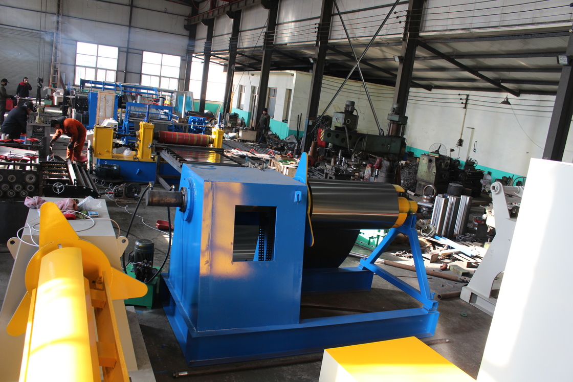High Speed Steel Coil Slitter Slitting Producttion Line Machine With Hydraulic Uncoiler And Recoiler