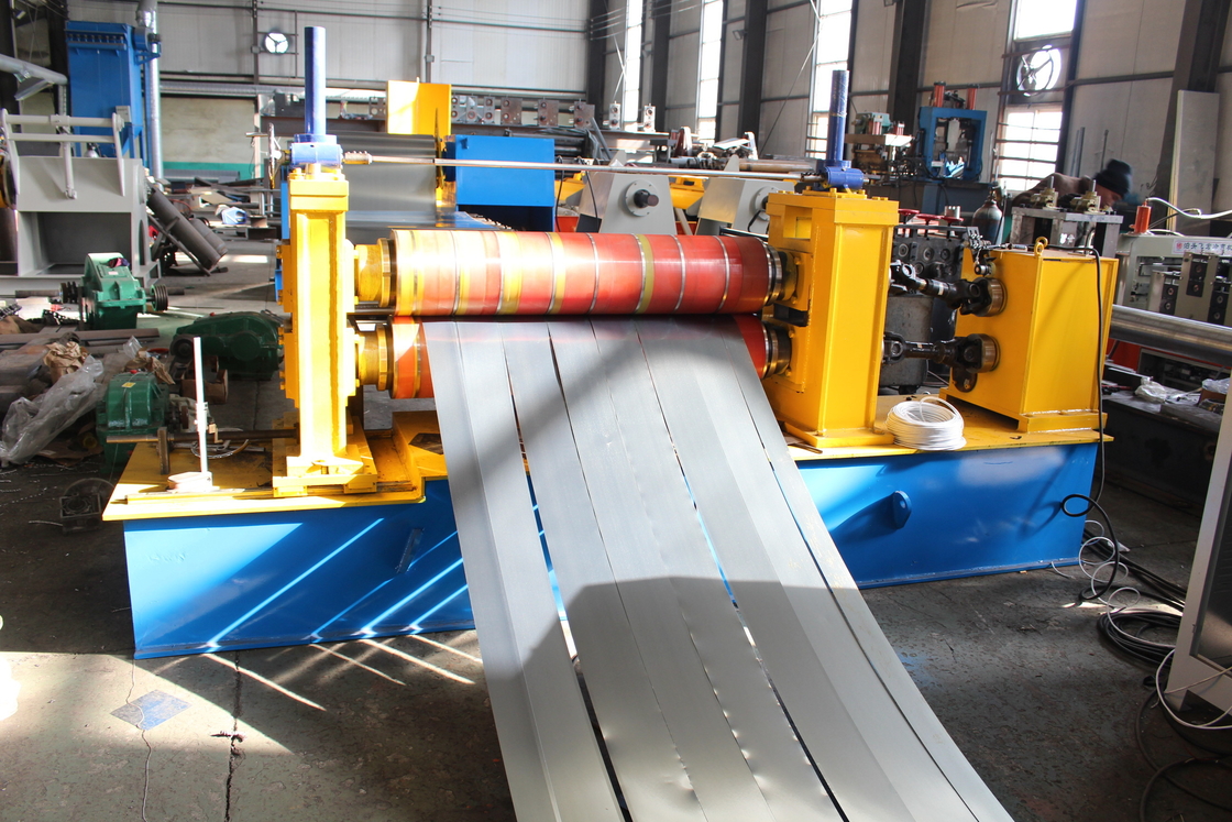 High Speed Steel Coil Slitter Slitting Producttion Line Machine With Hydraulic Uncoiler And Recoiler