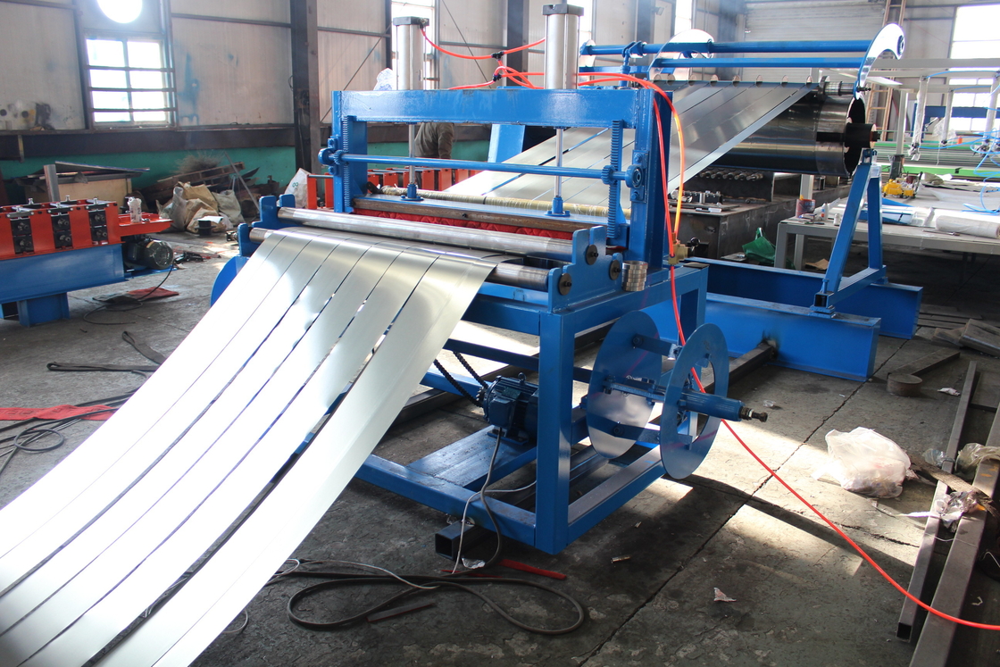 High Speed Steel Coil Slitter Slitting Producttion Line Machine With Hydraulic Uncoiler And Recoiler