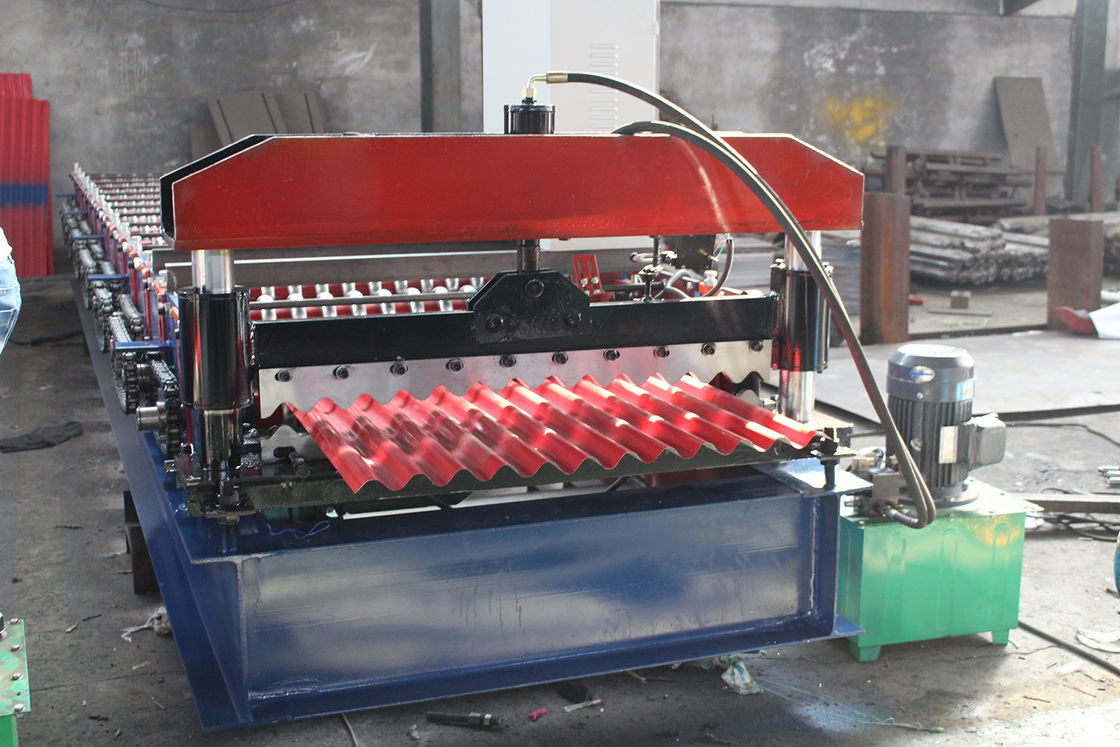 380v 50hz corrugated  Roofing Sheet Roll Forming Machine Stable Performance Long Life Span