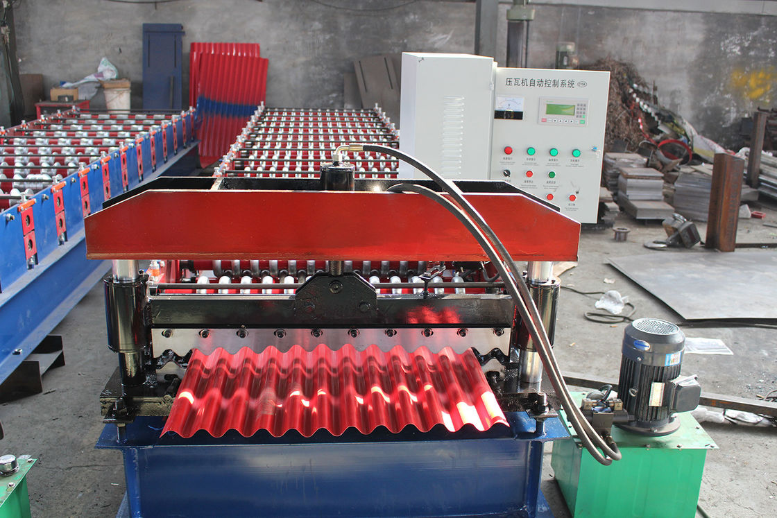380v 50hz corrugated  Roofing Sheet Roll Forming Machine Stable Performance Long Life Span