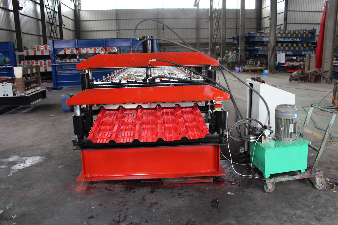 IBR and Corrugated  Double Layer Roof sheet  Roll Forming Machine For Ppgi Panel Roof