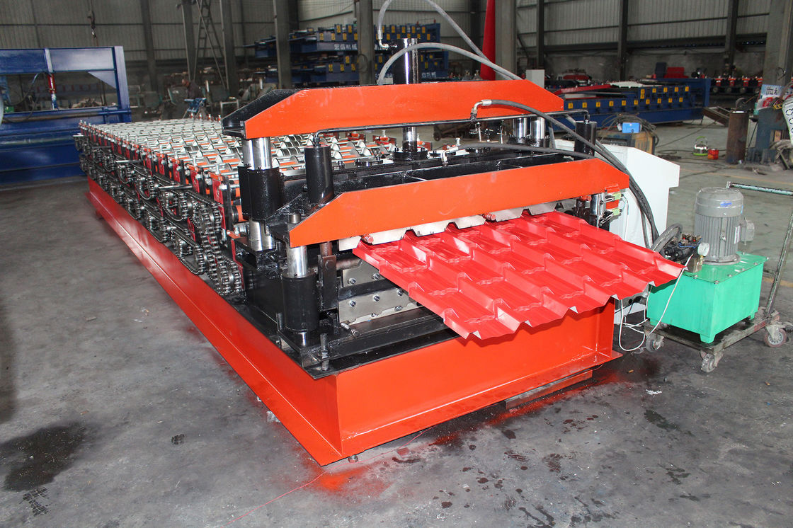 IBR and Corrugated  Double Layer Roof sheet  Roll Forming Machine For Ppgi Panel Roof