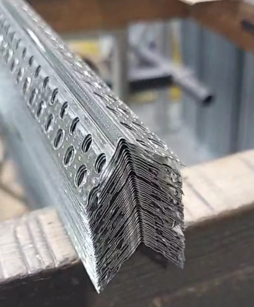 Fast Speed Light Steel L Wall Angle Corner Bead Roll Forming Machine