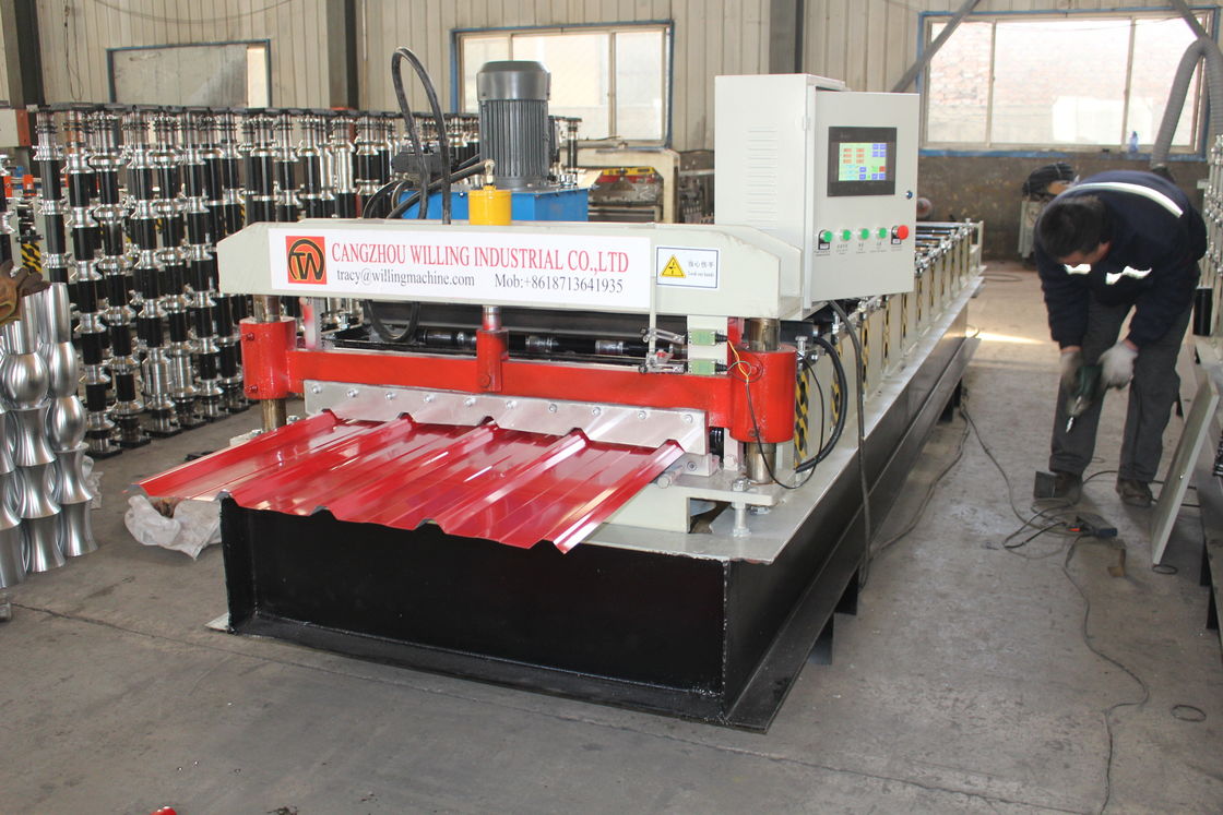 IBR Rib type Roof Roll Forming Machine 36 Coverage 3/4 High Ribs Easy Operation