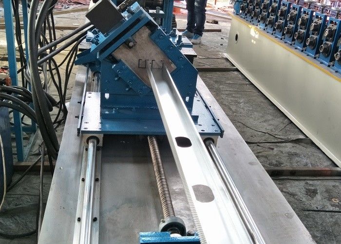 Low Noise Metal Roof Panel Machine Steel Stud Roll Forming Machine 240V 60HZ