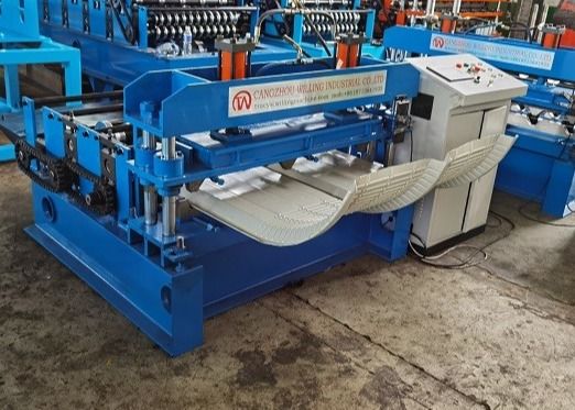 Curved Arch Color Steel PPGL Roofing Sheet Roll Forming Machine