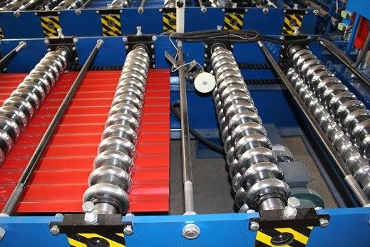 Wave Shape 0.9mm 3.5kw Corrugated Roof Roll Forming Machine