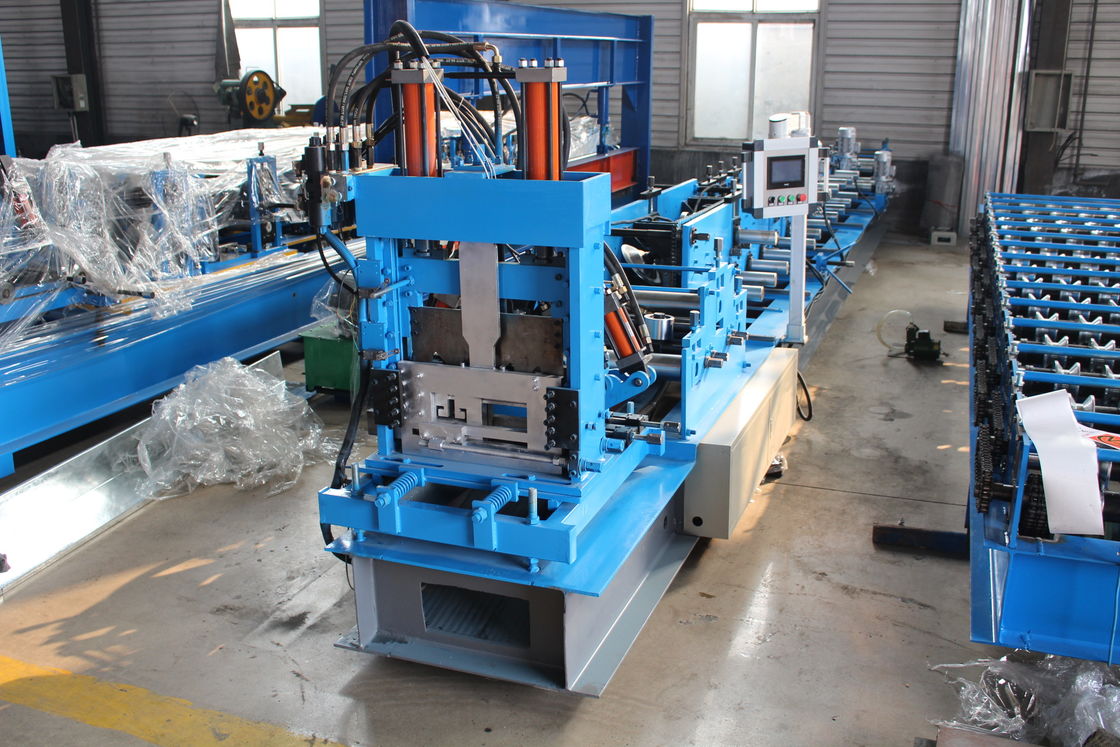3.5mm Galvalume Cz Purlin Roll Forming Machine Full Automatic Change Size Type