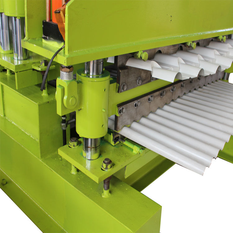 3ph Color Steel 0.25mm Double Layer Roll Forming Machine Glazed Tile And Corrugated