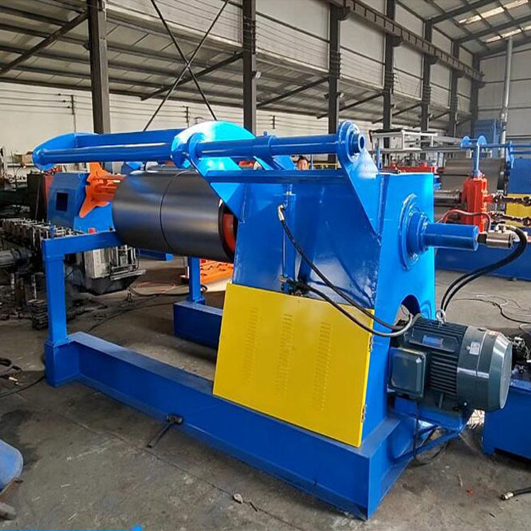 High Precision 0.3mm Hydraulic Decoiler Machine Range From 1 Ton To 25 Tons Automatic