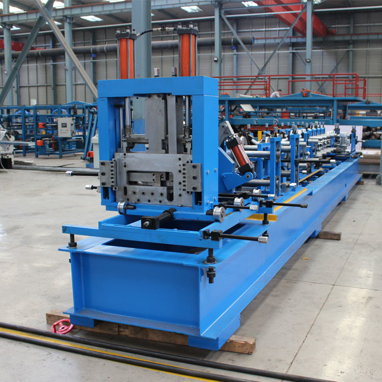 Steel Frame C Z Purlin Making Machines For 1.5-3.0mm Thickness At 10-22m/min Forming Speed
