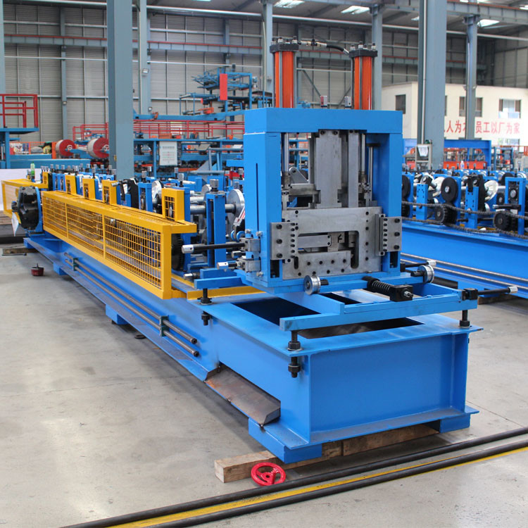 Steel Frame C Z Purlin Making Machines For 1.5-3.0mm Thickness At 10-22m/min Forming Speed
