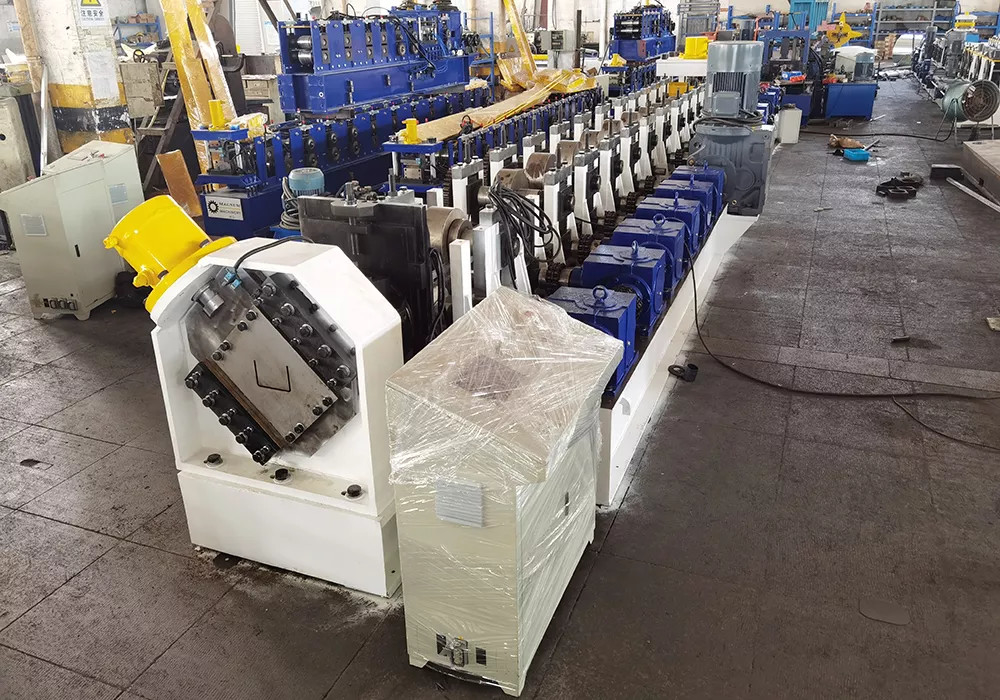 2025 highway guardrail 3 Waves 4mm 15m/Min Guardrail Corrugated Roll Forming Machine