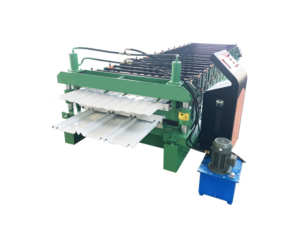 Ibr Corrugated 12m/Min Roof Panel Roll Former Double Layer