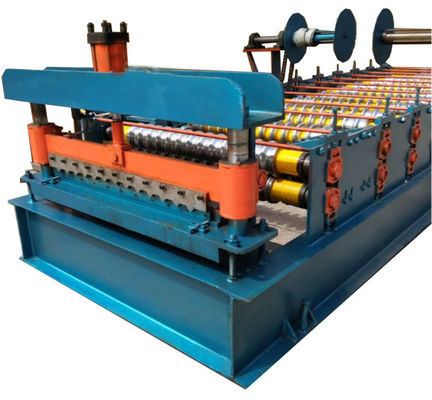 Plc Touch Screen Hmi Shutter Door Roll Forming Machine 380v50hz