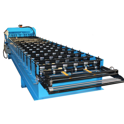 Steel Roofing Tile Glazed Tile Roll Forming Machine Long Span