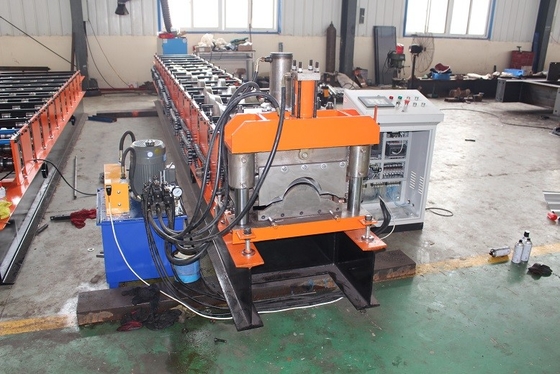 Plc Control Ridge Roofing Tile Roll Forming Machine For Building