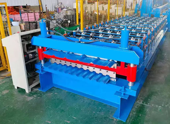 Corrugated and IBR Double Layer Roll Forming Machine Full Automatic Plc Control