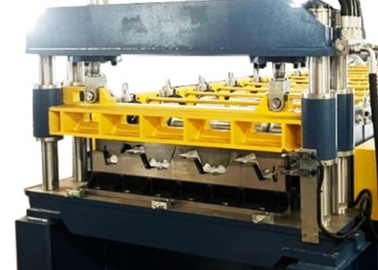 915 Floor Deck Roll Forming Machine Full Automatically Hydraulic System