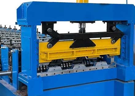 Roof Metal Steel Floor Deck Roll Forming Machine 900 - 1250mm