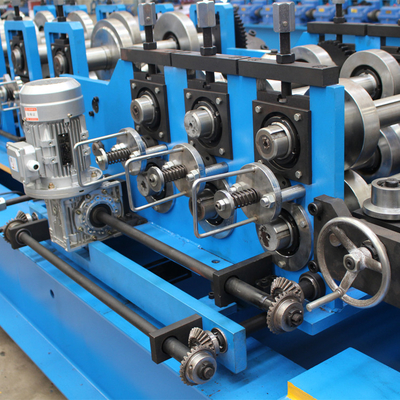 Trapezoid Corrugated Roofing Tile Roll Forming Machine Roller Diameter 70mm