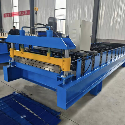 Máy tạo hình cuộn mái hai lớp 0,3-0,8mm Ibr & Máy làm tấm lợp tôn