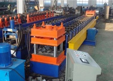 Galvanized   Highway Guardrail Roll Forming Machine W - Beams 13 Raws