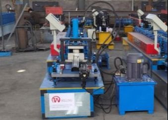 20-30m Per Min Flying Cutting GL Roller Shutter Door Machine