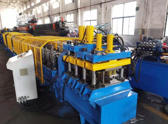 Hydraulic Shears Ppgi Steel Door Frame Roll Forming Machine Automatic