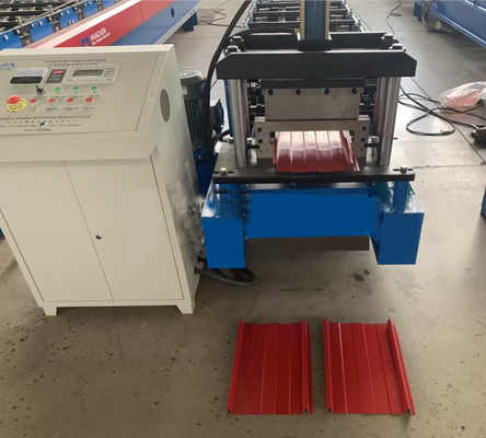 Plc Self Lock Standing Seam Roof Roll Forming Machine 15m/Min 3p
