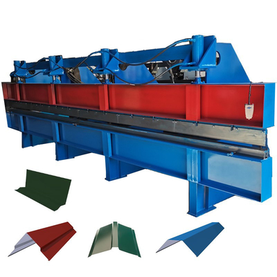 2m / 4m / 6m Hydraulic Steel Bending Machine For Roofing Sheet